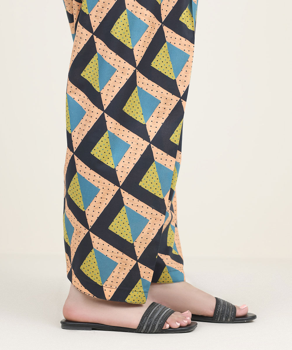 Women's RTW Cambric Multi Printed Shalwar