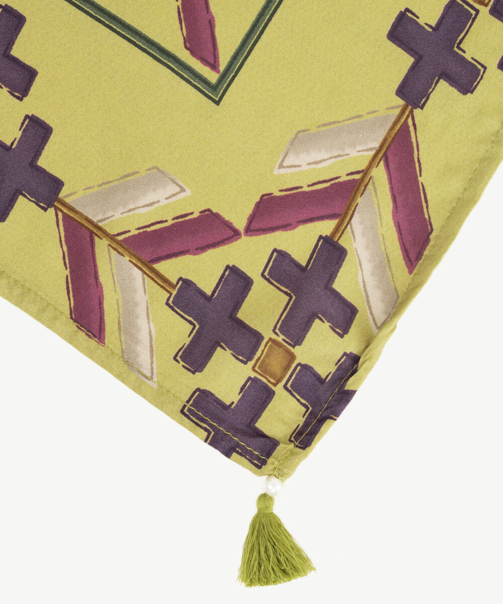 Viscose Linen Printed Multi Dupatta