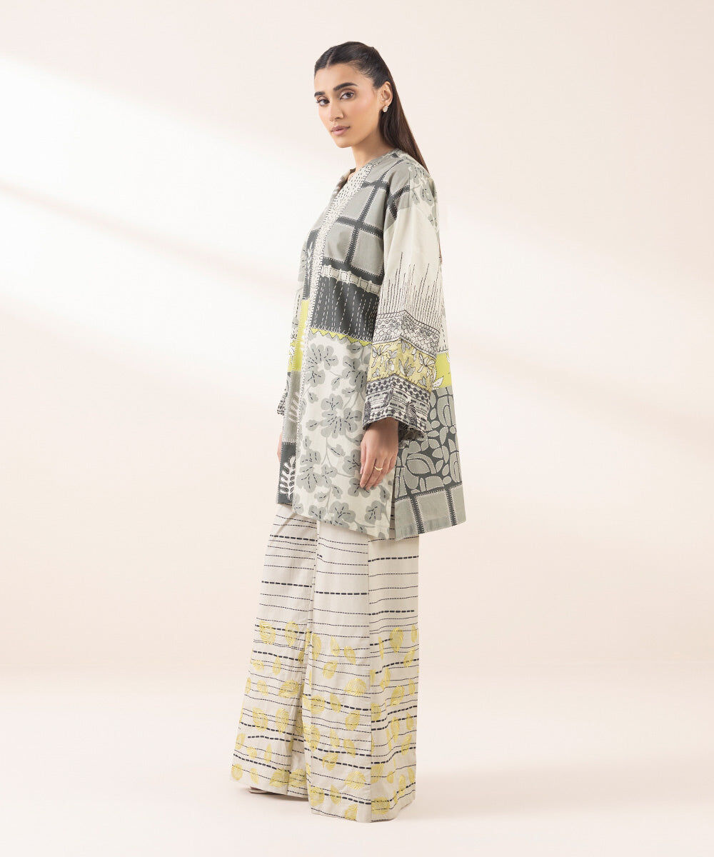 Woman - Multi Embroidered Cambric Shirt