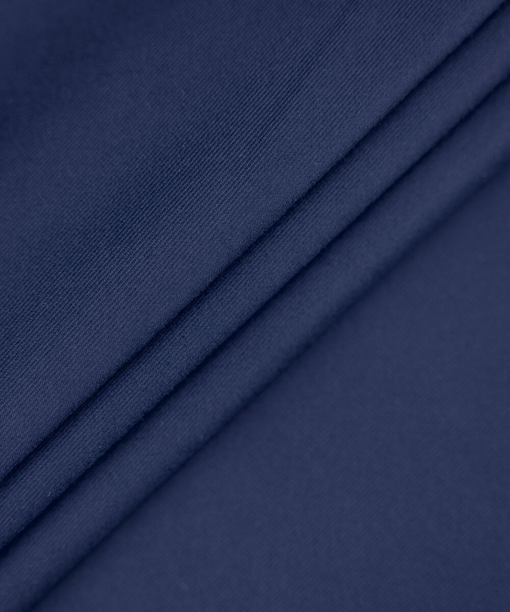 Men's Unstitched royal   textured wash & wear Suit