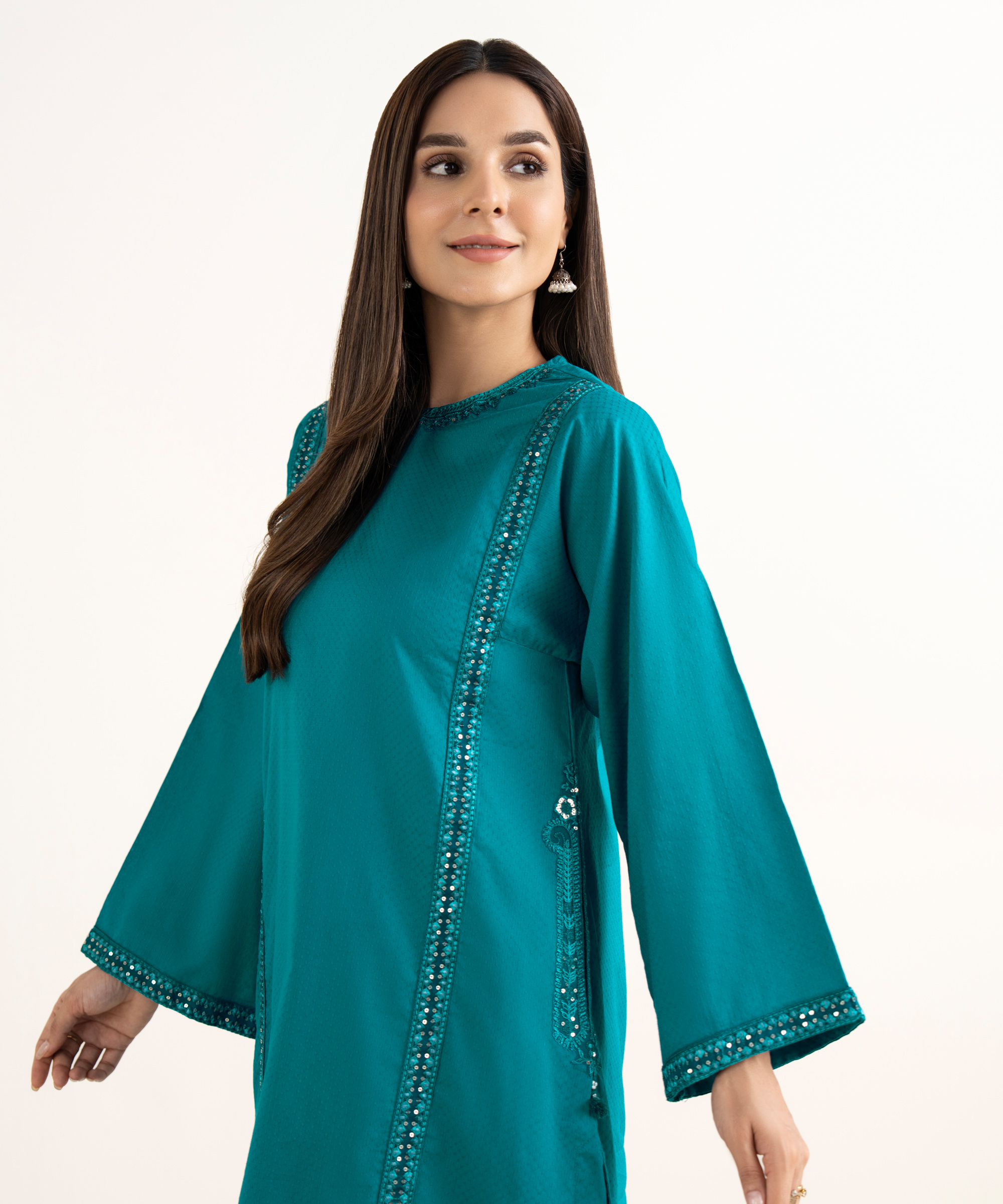 Green Ready To Wear Mini Me Outfit