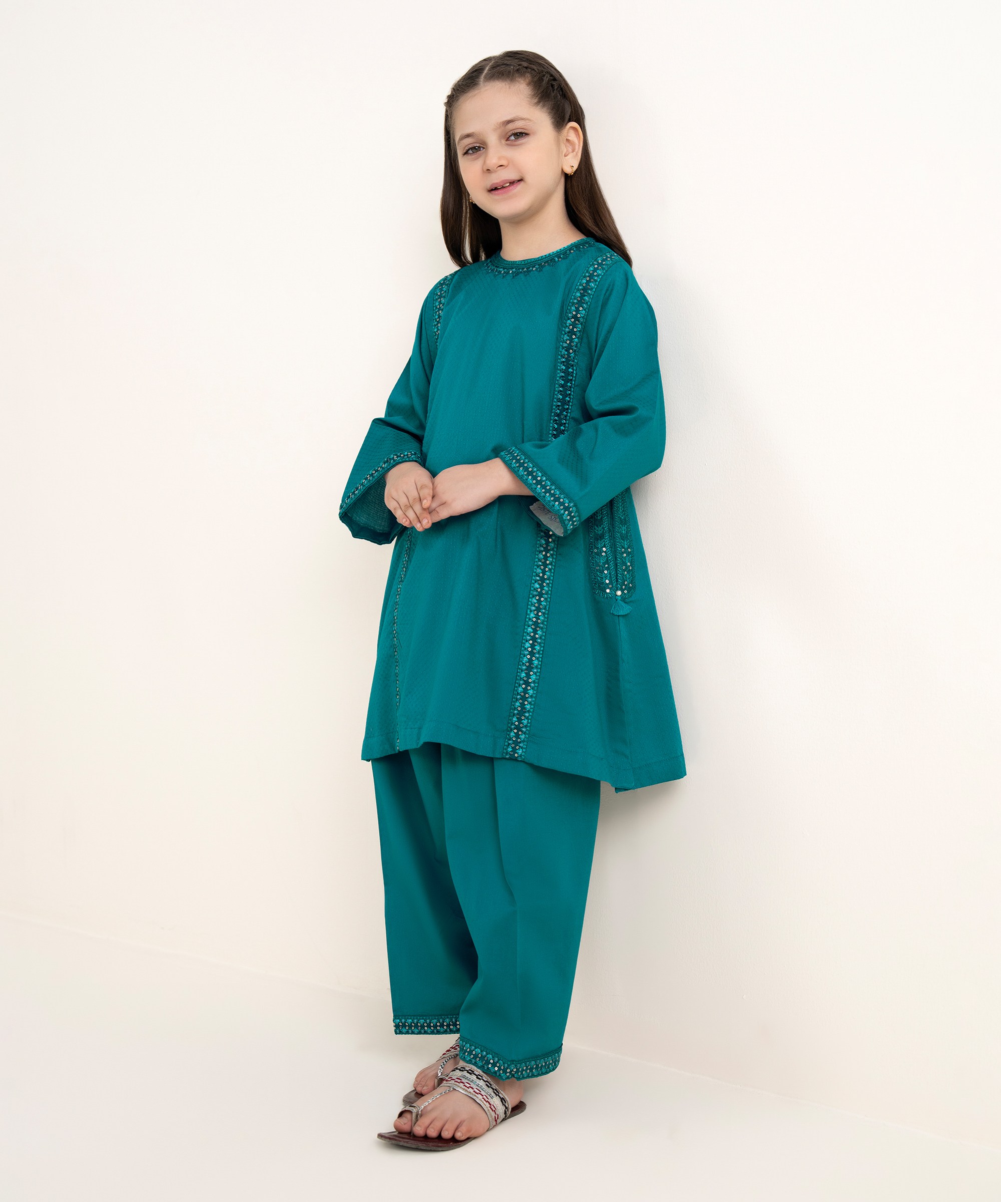 Girls Green Mini Me Outfit